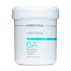 The weakening massage cream for the person Christina Unstress 6A Relaxing Massage Cream, 500 ml