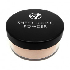 Friable powder for the person W7 Sheer Loose Powder Honey, 20 g
