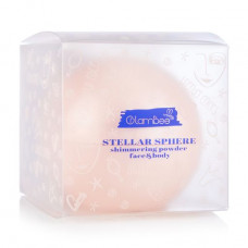 Friable powder for a face and body of GlamBee Stellar Sphere with a shimmer, 11 g