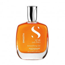 The smoothing Alfaparf Semi di Lino Smooth Oil oil, for an unruly hair, 100 ml