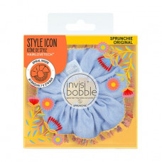 Elastic band bracelet for hair of Invisibobble Sprunchie Flores & Bloom Hola Lola, 1 piece
