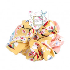 Lukky scrunchies yellow, 3 pieces (T19596)