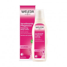 Pink nutritious Weleda Wild Rose Pampering Body Lotion body lotion, 200 ml