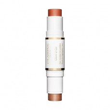 Blush highlighters for the person Clarins Glow 2 Go Blush & Highlighter Duo, 02 Golden Peach, 9 g