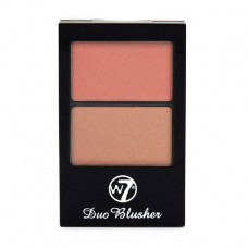 Blush for the person W7 Duo Blusher 2-colored, 01, 3 g