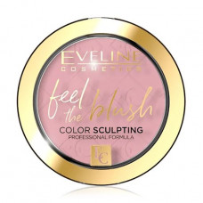 Blush for the person compact Eveline Cosmetics Feel The Blush 01 Peony, 5 g