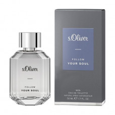 s.Oliver Follow Your Soul Toilet water of men's, 50 ml