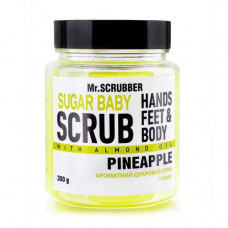 Sugar body scrub of Mr. Scrubber Sugar baby Pineapple, 300 ml
