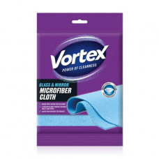 Vortex napkin from microfiber for glass and mirrors, 1 piece
