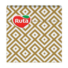 Napkins decorative Ruta New Year's mix of 33*33 cm, 2-layer, 20 pieces