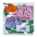 Napkins decorative L_to 33*33, 3-layer Hortensius, 18 pieces