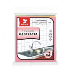 Napkins for cleaning of Kuchcik spongy, 3 pieces