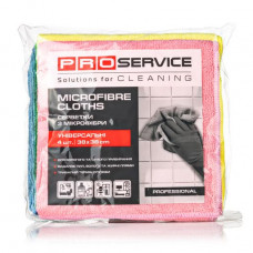 Napkins from Pro professional 38х38 microfiber, 4 pieces.
