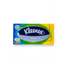 Cosmetic wipes Kleenex balsam box, 72 pieces.