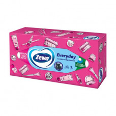 Cosmetic wipes Zewa Everyday, 2-layer, 100 pieces
