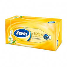 Cosmetic wipes Zewa Soft Sensetive 4-layer, 80 pieces