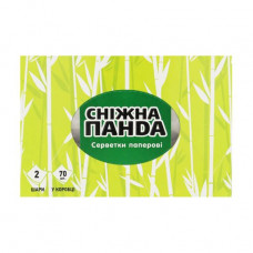 Cosmetic wipes Sn_zhna Panda 2-layer, 70 pieces