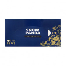 Napkins universal Snow Panda Extra Care 3-layer, 90 pieces