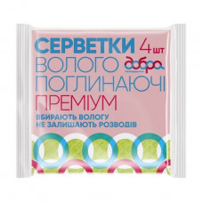 The napkins which are moisture absorbing Dobra of a state present the Premium, 4 pieces