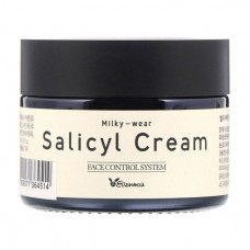 Salicylic cream for the person Elizavecca Sesalo Milky-wear Salicyl Cream with effect of a peeling, 50 ml