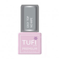 The self-leveled top for the Tufi Profi Premium Easy Top gel polish without sticky layer, 8 ml