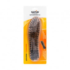 Salton brush for footwear from smooth skin, with artificial pile