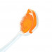 Brush for clarification of the DenTek Orabrush language orange, 1 piece