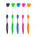 Brush for clarification of the DenTek Orabrush language orange, 1 piece