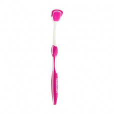 Brush for clarification of the DenTek Orabrush language pink, 1 piece