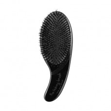 Hairbrush of Olivia Garden Kidney Brush of 100% of Boar Styler Black, 1 piece