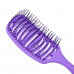 Brush massage for SOVART hair wide, produvny, violet