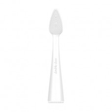 Brush massage silicone for the T-zone Double Dare Innovative Multi-Functional Buddy Mini, White, White, 1 piece