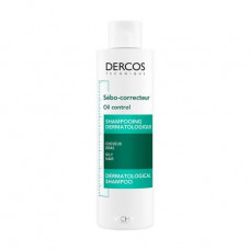 Seboreguliruyushchy oily hair Vichy Dercos Oil Control Treatment Shampoo shampoo leaving, 200 ml