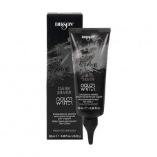 Seven-permanent dye for hair of Dikson Color Writer Dark Silver, 100 ml