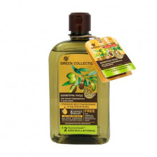 GREEN COLLECTION hair shampoo leaving Deep restoration and ultrafood, 500 ml