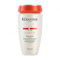Dry and sensitive hair Kerastase Nutritive Bain Satin 2 shampoo bathtub, 250 ml