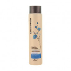 Bielita hair shampoo restoration Force of nature, with flax oil, for the injured hair, 400 ml