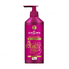 Dalas On Rose Water Shampoo shampoo for strengthening and growth of hair with pink water, 500 g