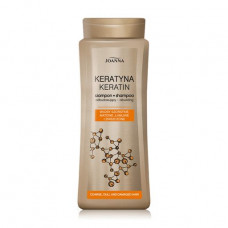 The dim and injured hair Joanna Keratin shampoo, with a keratin, 400 ml