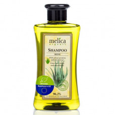 Melica shampoo for a hair shine with proteins of wheat and extract of an aloe, 300 ml
