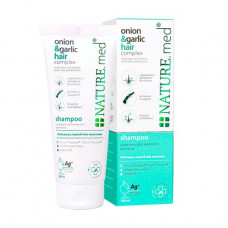 NATURE.med shampoo the Onions and garlic complex for an oily hair, 200 ml