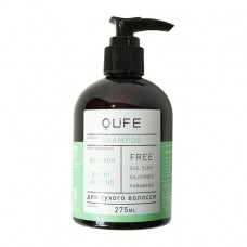 Dry hair O.life shampoo, Avocado and almonds, 275 ml