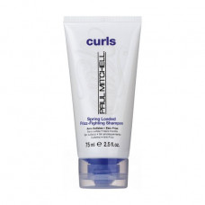 Curly hair Paul Mitchell Zero Frizz Spring Loaded Frizz-Fighting Shampoo shampoo, 75 ml
