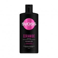 The weakened and brittle hair Syoss Ceramide Shampoo shampoo, with a white water lily, 440 ml