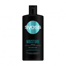 A dry and limp hair Syoss Moisture Shampoo shampoo, with maple water to a kaida, 440 ml