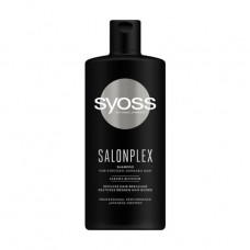 The exhausted and injured hair Syoss Salonplex shampoo, with a flower of an Oriental cherry, 440 ml