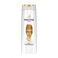 Shampoo, conditioner and intensive leaving of Pantene Pro-V 3 in 1 Intensive restoration, for the limp, injured hair, 360 ml