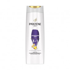 Shampoo, conditioner, intensive leaving of Pantene Pro-V 3 in 1 Additional volume, 360 ml