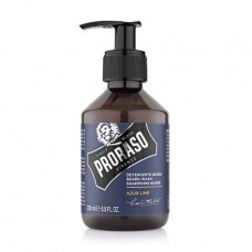 Shampoo for a beard of Proraso Azur Lime, 200 ml