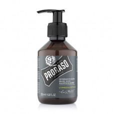 Shampoo for a beard of Proraso Cypress & Vetyver, 200 ml